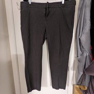 Gray pixie pants